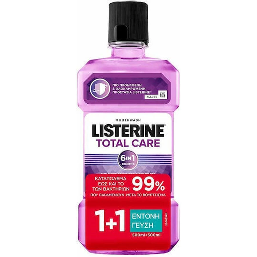 Listerine Total Care Daily Protection Ополаскиватель для рта 2х0 мл: цены и характеристики