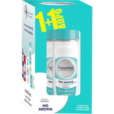 Noxzema Αποσμητικό Roll on No Aroma Noxzema (50 мл) 1+1 Δώρο: цены и характеристики