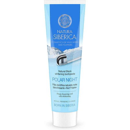Natura Siberica Polar Night Charcoal Whitening Toothpaste Зубная паста с активированным углем для отбеливания 100 гр.: цены и характеристики