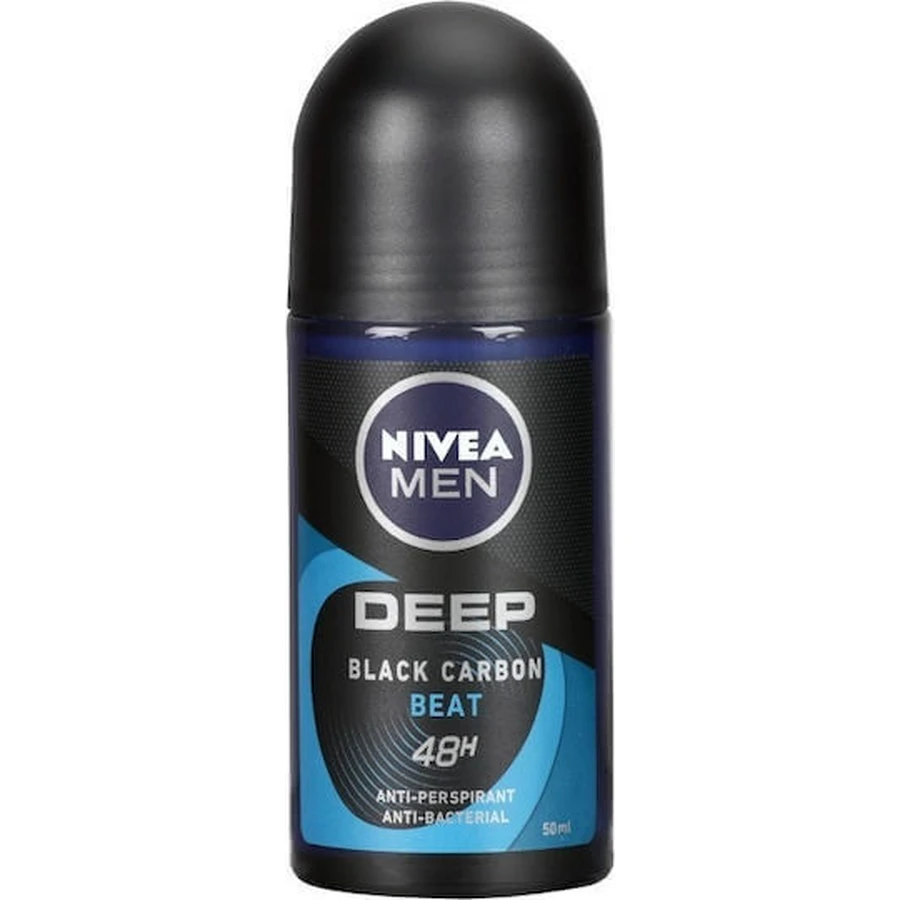 Nivea Men Deep Carbon Beat 48h Антиперспірант-дезодорант 48h в рулоні 50мл: ціни та характеристики