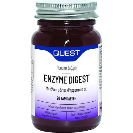Quest Enzyme Digest with Peppermint Oil with Peppermint Oil 90 tabs: цены и характеристики