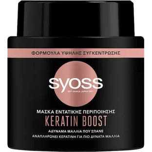 Syoss Keratin Boost Укрепляющая маска для волос 500 мл