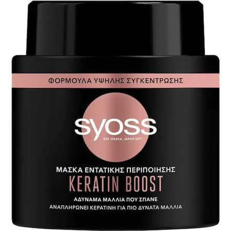 Syoss Keratin Boost Укрепляющая маска для волос 500 мл: цены и характеристики