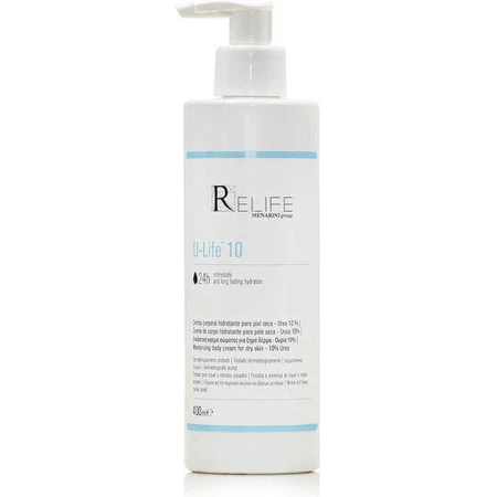 Relife U-Life 10 Moisturising Body Увлажняющий крем с мочевиной для сухой/очень сухой кожи 400 мл: цены и характеристики