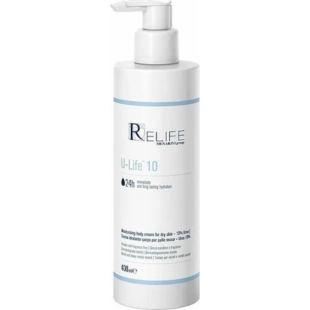 Relife U-Life 10 Moisturising Body Увлажняющий крем с мочевиной для сухой/очень сухой кожи 400 мл: цены и характеристики