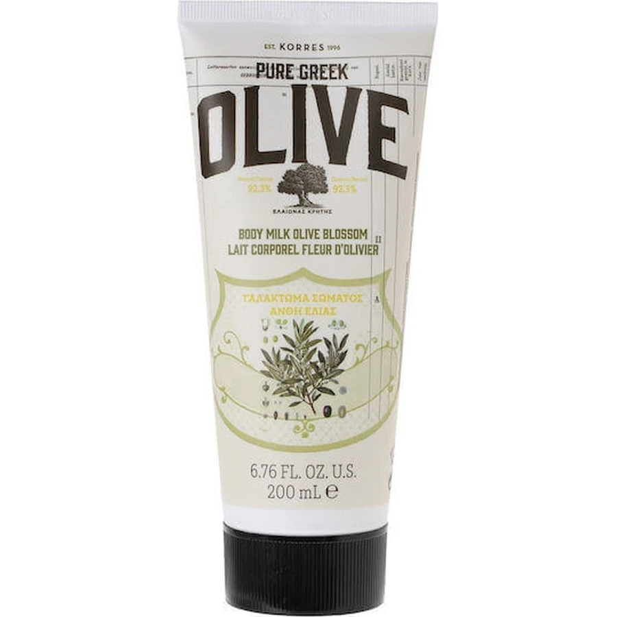 Korres Pure Greek Olive Olive Blossom Увлажняющее молочко для тела 200 мл: цены и характеристики