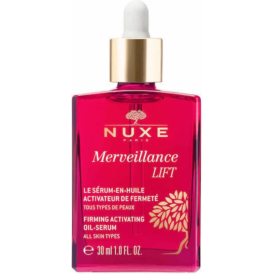 Nuxe Merveillance Lift Увлажняющая и антивозрастная сыворотка для лица для лифтинга и тонизирования 30 мл: цены и характеристики