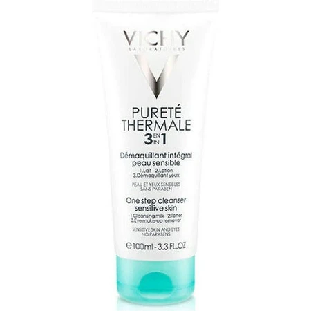Vichy Purete Thermale 3 в 1 Эмульсия для снятия макияжа с лица и глаз 100 мл: цены и характеристики
