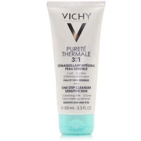 Vichy Purete Thermale 3 в 1 Эмульсия для снятия макияжа с лица и глаз 100 мл: цены и характеристики