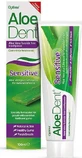 Optima Naturals AloeDent Sensitive Зубна паста без фтору для чутливих зубів, гінгівіту та зубного нальоту 100 мл