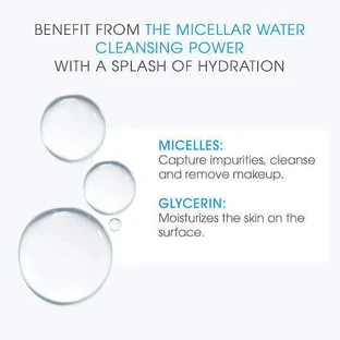 Міцелярна вода для зняття макіяжу Bioderma Hydrabio H2O Міцелярна вода для обличчя та очей 500 мл