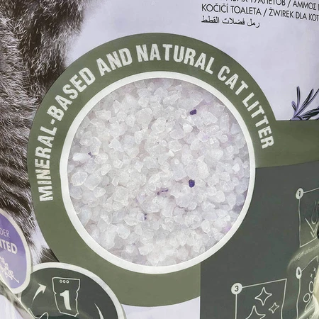 M-Pets Fresh Diamonds Silica Cat Litter Lavender Наповнювач силікагелевий для котячого туалету з ароматом лаванди, 3,8 л / 1,6 кг: ціни та характеристики