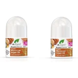 Dr.Organic Moroccan Moroccan Argan Oil Deodorant Roll-On 2x50ml