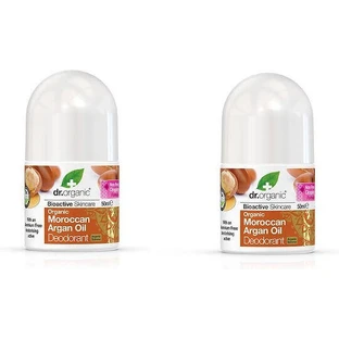 Дезодорант-рулон Dr.Organic Moroccan Дезодорант з марокканською аргановою олією 2х50мл