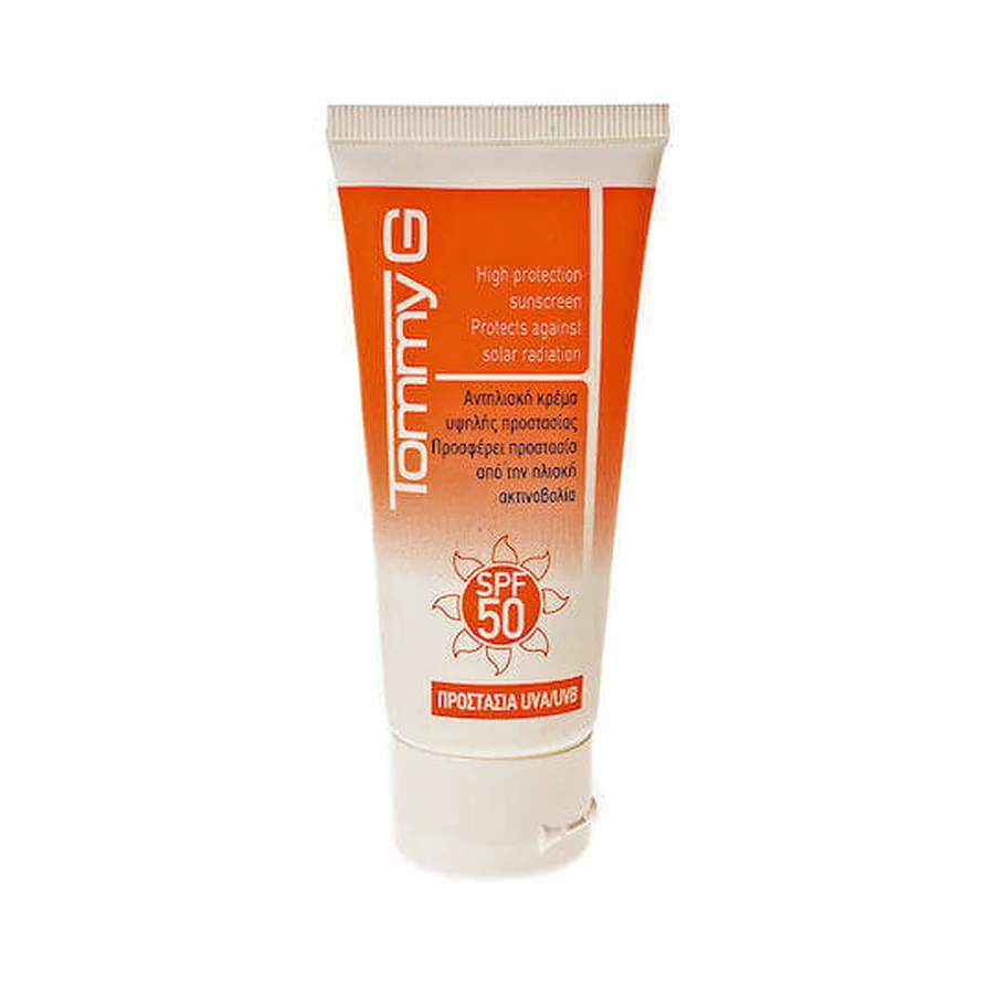 TommyG Солнцезащитный крем для лица SPF50 50 мл: цены и характеристики