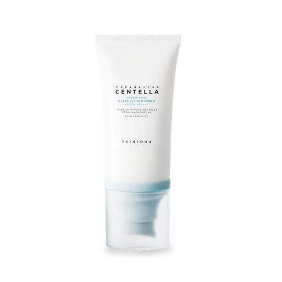 Skin1004 Мадагаскар Centella Hyalu-Cica Centella Hyalu-Cica Water-Fit Sun Serum Сонцезахисний крем для обличчя SPF50+ 50мл: ціни та характеристики