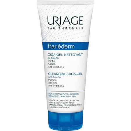 Uriage Bariederm Cica Очищуючий гель для обличчя 200 мл: ціни та характеристики