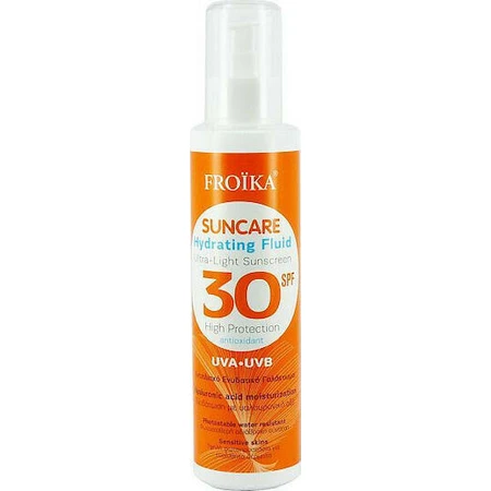 Флюїдний зволожуючий сонцезахисний лосьйон для тіла Froika Fluid SPF30 250мл: ціни та характеристики