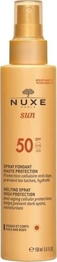 Nuxe Sun Delicious Водостійкий сонцезахисний крем для обличчя та тіла SPF50 150 мл