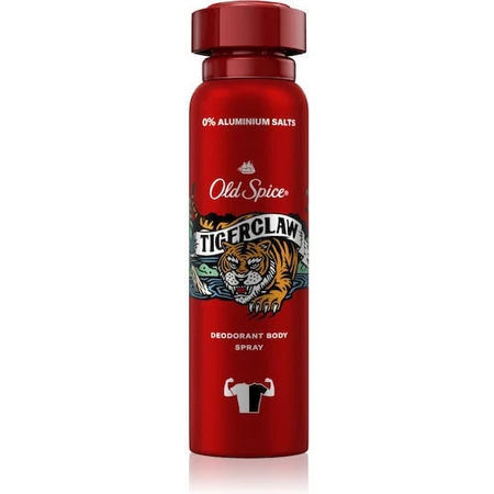 Дезодорант-спрей для тіла Old Spice Tigerclaw Дезодорант-спрей без алюмінію 150 мл: ціни та характеристики