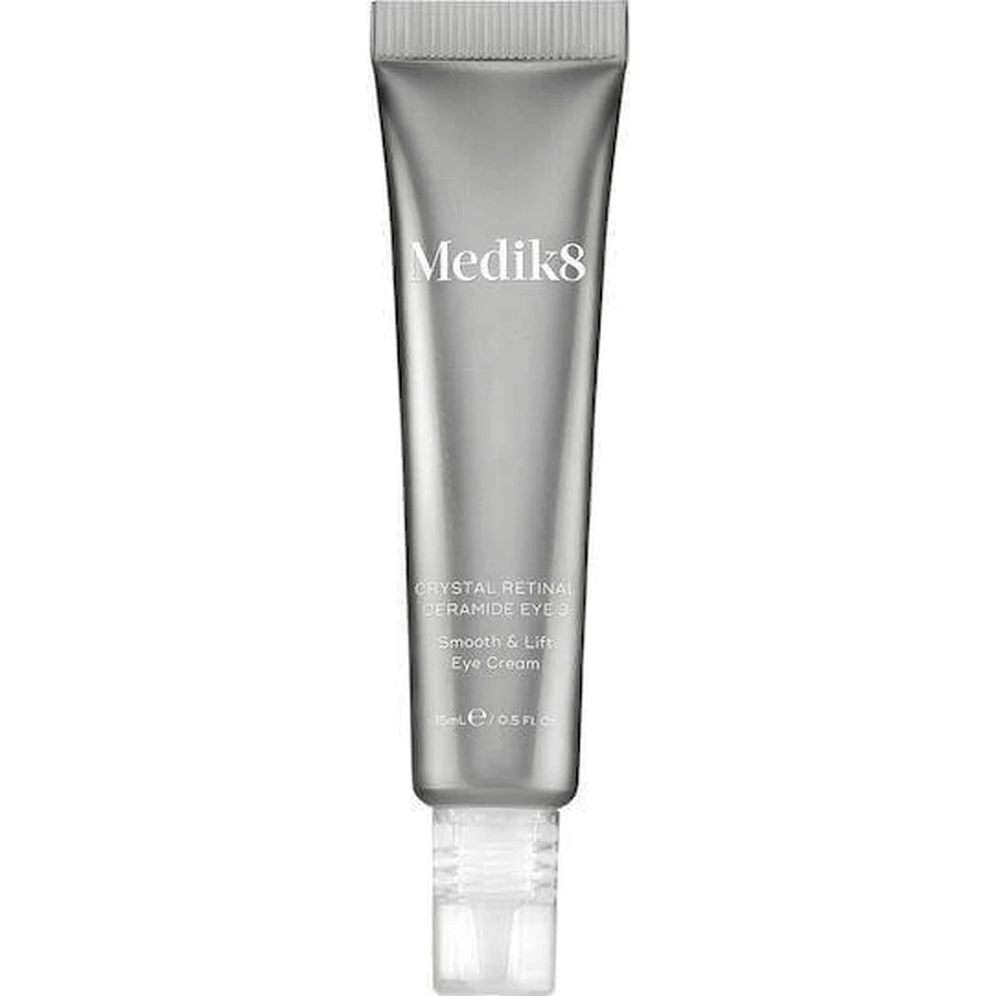 Крем для шкіри навколо очей Medik8 Crystal Retinal Ceramide 6 проти зморшок з ретинолом 15 мл: ціни та характеристики