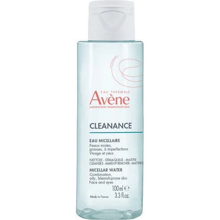 Міцелярна вода для зняття макіяжу Eau Thermale Avène Cleanance Міцелярна вода для зняття макіяжу для шкіри, схильної до акне 400мл: ціни та характеристики