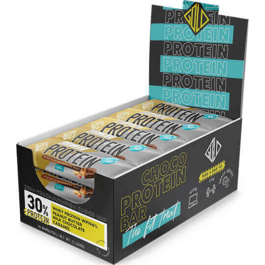 Батончики GoldTouch Nutrition з 30% протеїну та шоколадним смаком 16x70гр: ціни та характеристики
