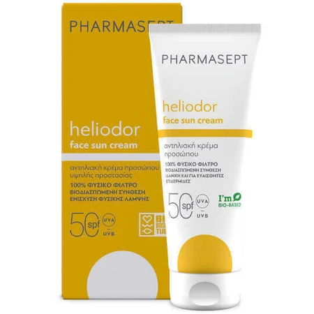 Pharmasept Гелиодор Крем солнцезащитный для лица SPF50 50 мл: цены и характеристики