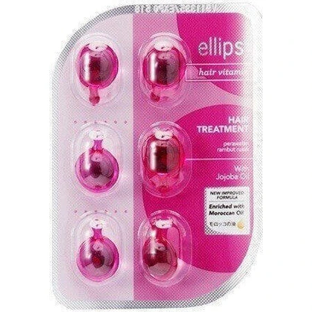 Ellips Pink Hair Repair Ампула для волос 6x1 мл: цены и характеристики