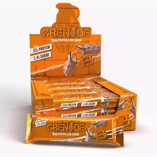 Grenade Carb Killa High батончики з протеїном та смаком Jaffa Quake 12x60гр з 22г протеїну та смаком Jaffa Quake