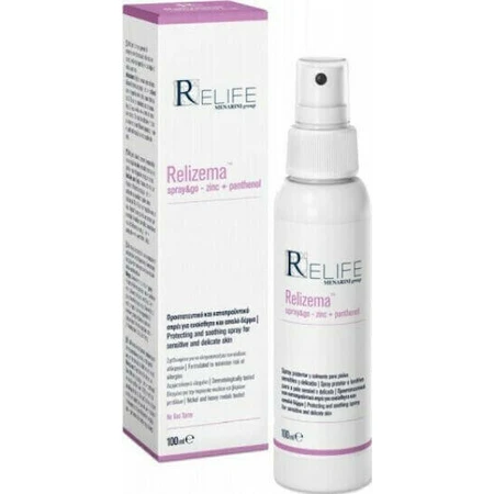 Relife Relizema Spray & Go-Zinc+Panthenol Spray for Burns 100ml: цены и характеристики