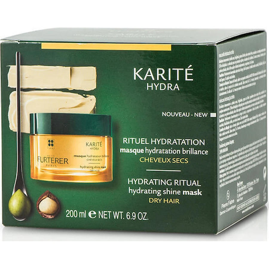 Rene Furterer Karite Karite Hydra Hydrating Ritual Shine Moisturising Hair Mask 200ml: цены и характеристики