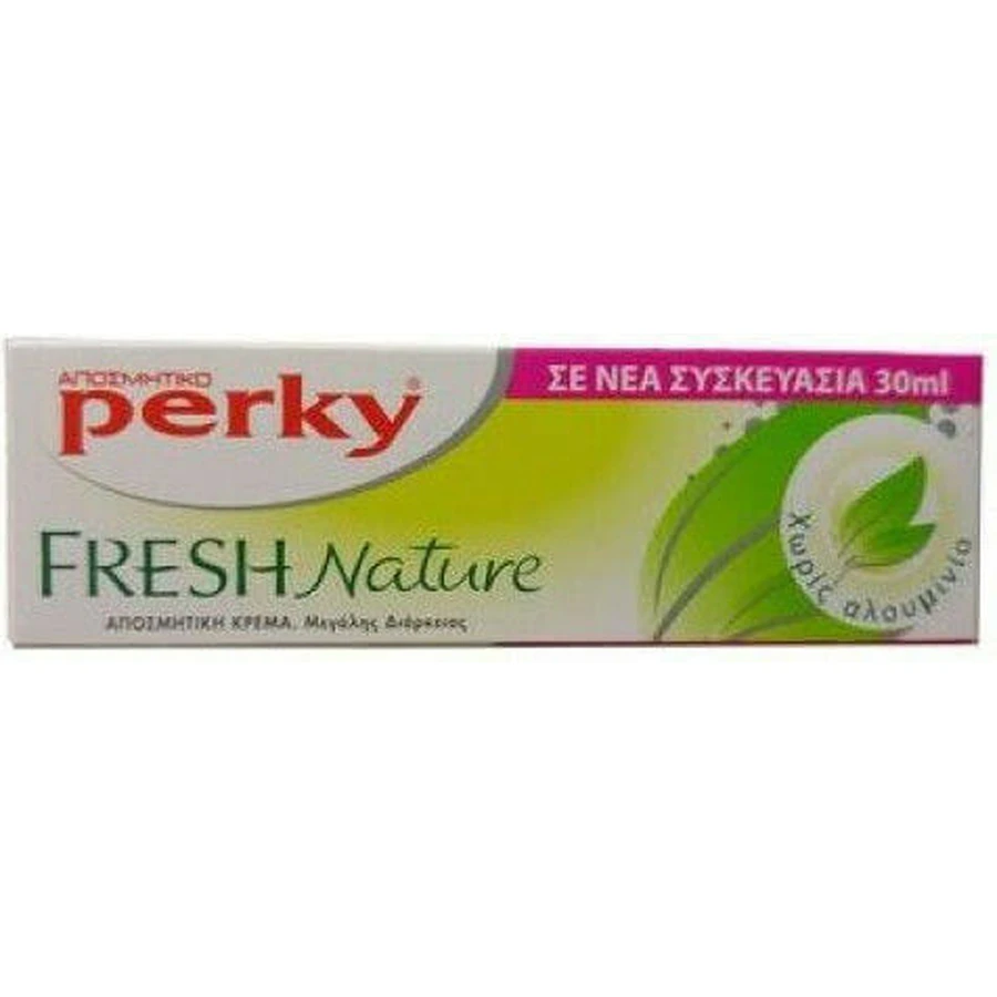 Крем-дезодорант Perky Fresh Nature без алюмінію 30 мл: ціни та характеристики