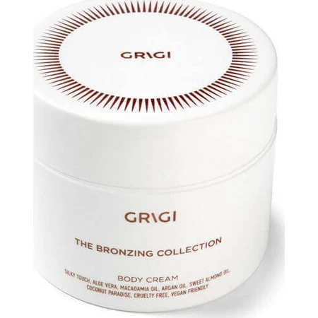 Зволожуючий крем для тіла Grigi The Bronzing Collection з ароматом алое вера та кокосового горіха 200 мл: ціни та характеристики