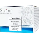 Sostar Cannabidiol 24-годинний зволожуючий крем для обличчя з алое вера та канабісом 50 мл: ціни та характеристики