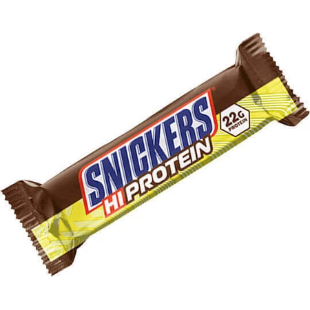 Батончик Snickers HiProtein з 20% білка та шоколадно-арахісовою карамеллю 55г: ціни та характеристики