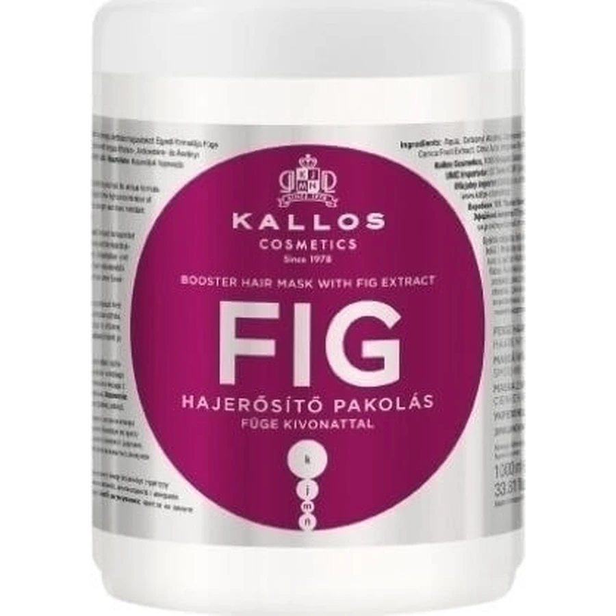 Kallos Kjmn Fig Booster Repair Hair Mask 1000ml: ціни та характеристики