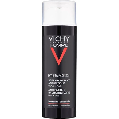 Vichy Homme Hydra Mag C+ Чоловічий зволожуючий гель з вітаміном С 24 години для обличчя 50 мл: ціни та характеристики