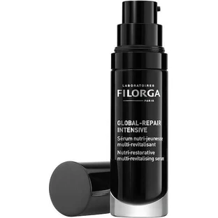 Filorga Global-Repair Інтенсивна зволожуюча та омолоджуюча сироватка для обличчя з ретинолом та ніацинамідом для сяйва та тонусу 30мл