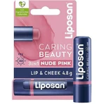 Liposan Caring Beauty Lip & Cheek Lip Balm SPF30 nude pink 4.8gr: цены и характеристики