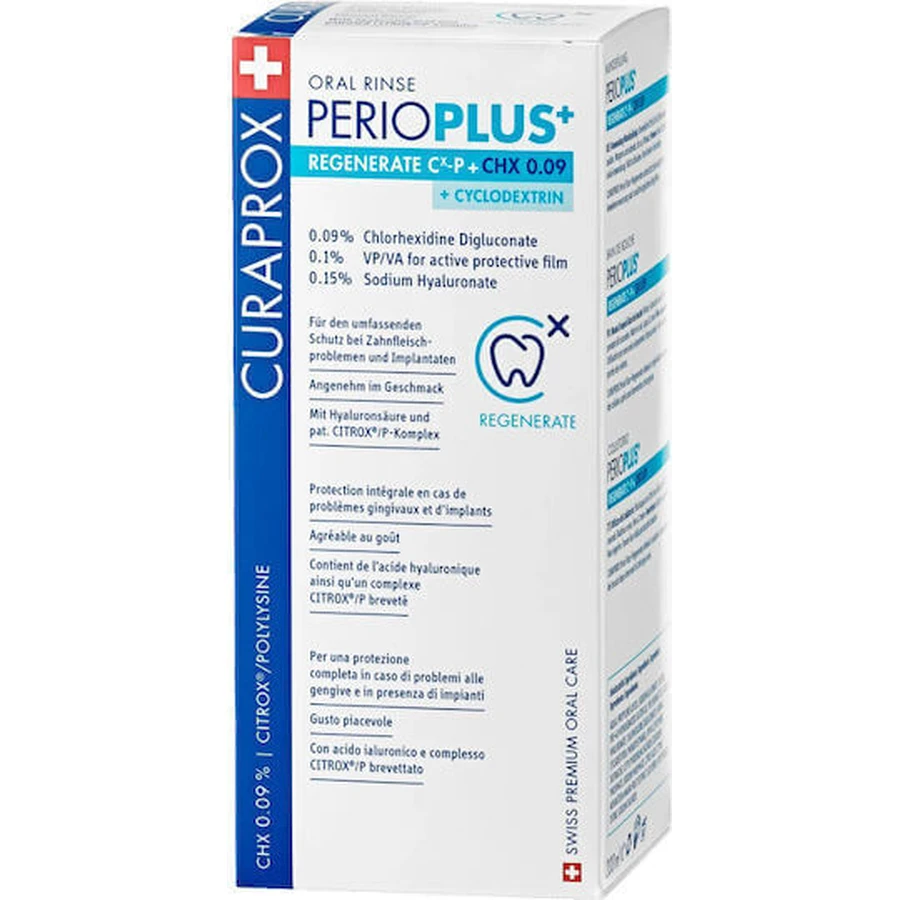 Полоскание для рта Curaprox Perio Plus Regenerate: цены и характеристики