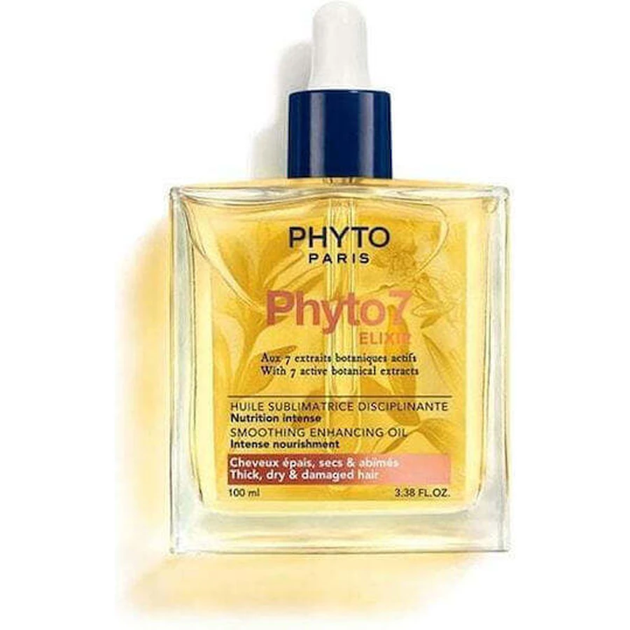 Поживна олія для волосся Phyto Phyto 7 Elixir Живильний еліксир 100мл: ціни та характеристики
