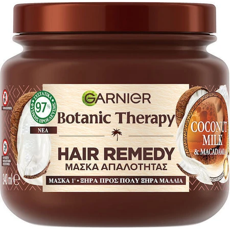 Garnier Botanic Therapy Увлажняющая маска для волос с кокосовым молоком и макадамией 340 мл: цены и характеристики