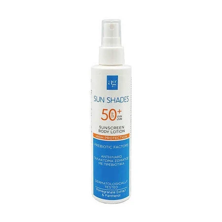 Ag Pharm Sun Shades Водостійкий сонцезахисний лосьйон для тіла SPF50 Спрей 200мл: ціни та характеристики