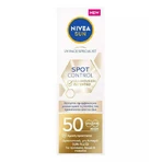 Сонцезахисний лосьйон для обличчя Nivea Spot Control SPF50 40 мл: ціни та характеристики