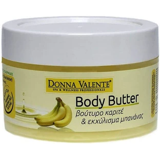 Donna Valente Banana Butter Зволожуюче масло для тіла з ароматом кокоса для сухої/дуже сухої шкіри 500мл
