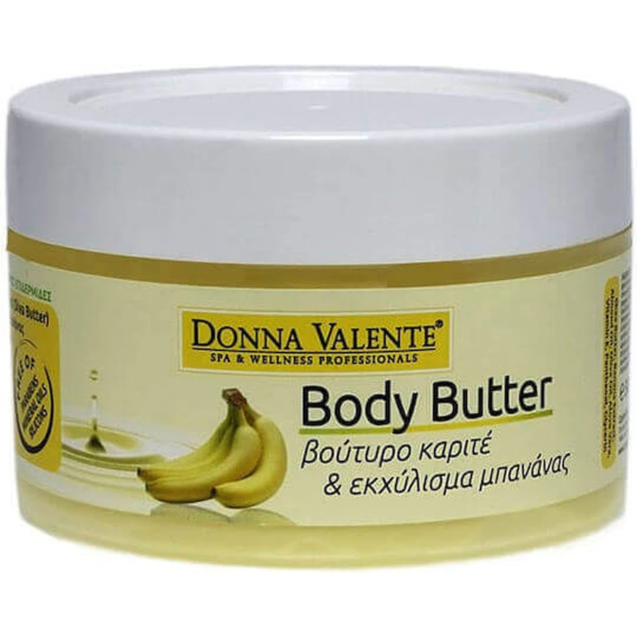Donna Valente Banana Butter Зволожуюче масло для тіла з ароматом кокоса для сухої/дуже сухої шкіри 500мл: ціни та характеристики