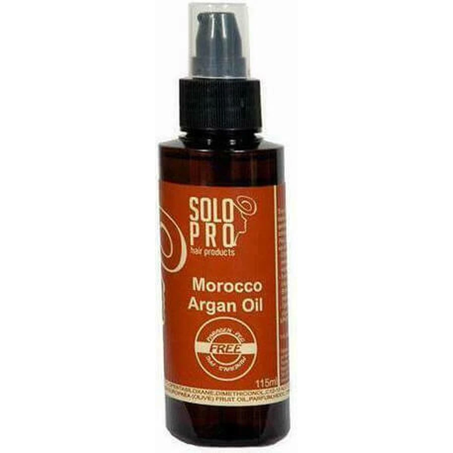 Solo Pro Morocco Argan Аргановое разглаживающее масло для волос 115 мл: цены и характеристики