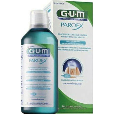Ополаскиватель для рта GUM Paroex 0,06% CHX: цены и характеристики