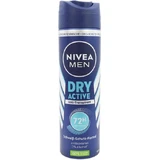 Сухий активний дезодорант-спрей Nivea 150 мл